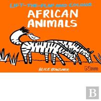 Lift-The-Flap And Colour African Animals