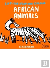 Lift-The-Flap And Colour African Animals