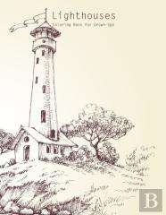 Lighthouses Coloring Book For Grown-Ups 1