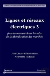 Lignes Et Réseaux Électriques 3 : Fonctionnement Dans Le Cadre De La Libéralisation Des Marchés