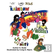Lil Lord Jesus And The Rainbow Children In Fruits, Veggies, And Nuts