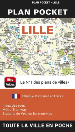 Bertrand.pt - Lille : Plan Pocket (Édition 2024)
