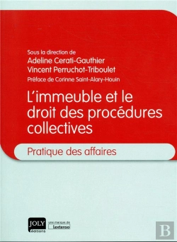 Bertrand.pt - L'Immeuble Et Le Droit Des Procédures Collectives ; Pratique Des Affaires