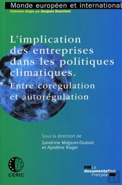 Bertrand.pt - L'Implication Des Entreprises Dans Les Politiques Climatiques ; Entre Corégulation Et Autorégulation