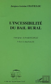 L'Incessibilite Du Bail Rural