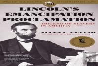 Lincoln'S Emancipation Proclamation