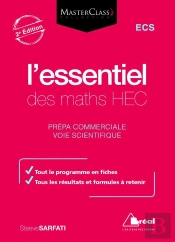 L'Indispensable De Maths Hec (Ecs)