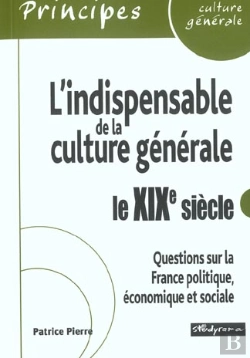 Bertrand.pt - L'Indispensable Du Xix Siecle En Qcm