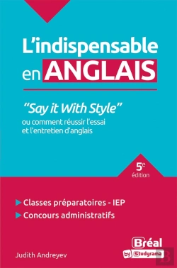 Bertrand.pt - L'Indispensable En Anglais : Say It With Style (5e Édition)