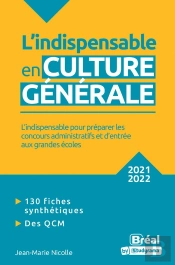 L'Indispensable En Culture Generale - 2021-2022