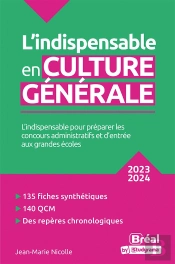 L'Indispensable En Culture Générale (Édition 2023/2024)