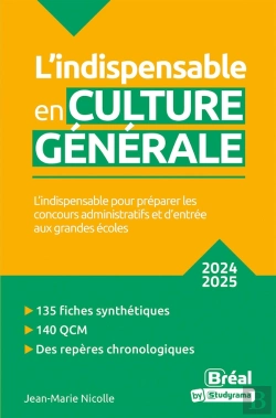 Bertrand.pt - L'Indispensable En Culture Générale (Édition 2024/2025)