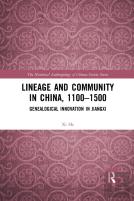 Lineage And Community In China, 1100â€“1500