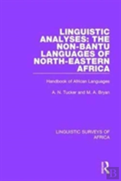 Bertrand.pt - Linguistic Analyses: The Non-Bantu Languages Of North-Eastern Africa