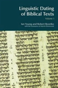 Bertrand.pt - Linguistic Dating Of Biblical Texts