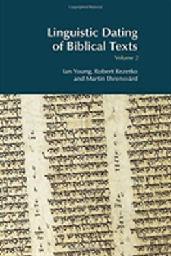 Bertrand.pt - Linguistic Dating Of Biblical Texts: Volume 2