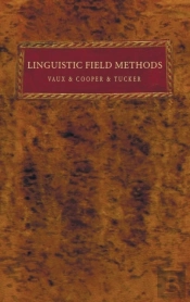 Linguistic Field Methods