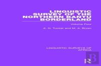 Linguistic Survey Of The Northern Bantu Borderland