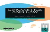 Linguistics And Law