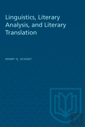 Linguistics, Literary Analysis, And Literary Translation