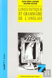 Linguistique Et Grammaire De L'Anglais