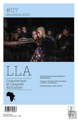 Bertrand.pt - Linguistique Et Langues Africaine - Revue Du Llacan N  7