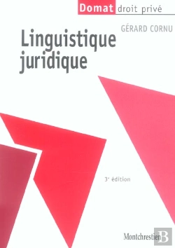 Bertrand.pt - Linguistique Juridique - 3eme Edition (3e Édition)
