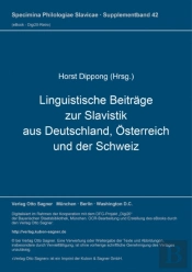 Linguistische Beitraege Zur Slavistik Aus Deutschland, Oesterreich Und Der Schweiz