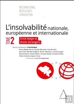Bertrand.pt - L'Insolvabilité Nationale, Européenne Et Internationale Tome 2 ; Droits Belges Et Droits Étrangers