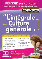 L'Intégrale Culture Générale (Édition 2019/2020)