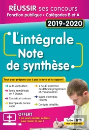 L'Intégrale De La Note De Synthèse (Édition 2019/2020)