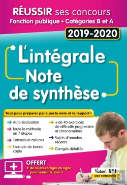 Bertrand.pt - L'Intégrale De La Note De Synthèse (Édition 2019/2020)