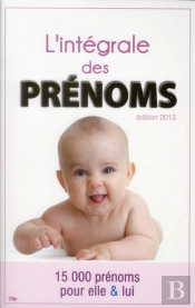 L'Integrale Des Prenoms 2012-2013