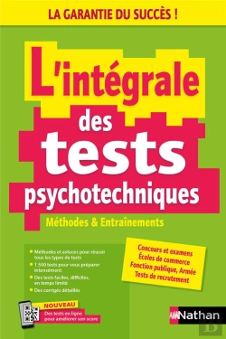 Bertrand.pt - L'Intégrale Des Tests Psychotechniques : Méthodes & Entraînements (Édition 2024)