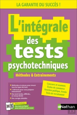 Bertrand.pt - L'Intégrale Des Tests Psychotechniques : Méthodes & Entraînements (Édition 2026)