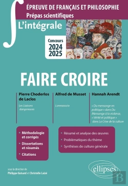 Bertrand.pt - L'Intégrale Sur Le Nouveau Thème : Épreuve De Français Et Philosophie ; Prépas Scientifiques