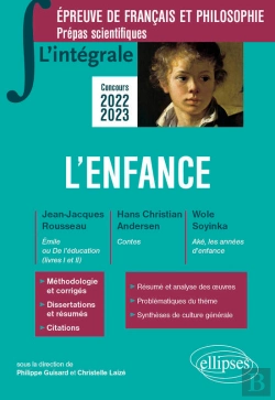Bertrand.pt - L'Intégrale Sur L'Enfance. Epreuve De Français/Philosophie. Prépas Scientifiques