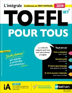 Bertrand.pt - L'Intégrale Toefl Pour Tous (Édition 2026)