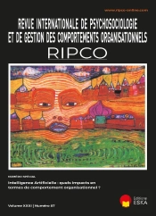 L'Intelligence Artificielle Dans Les Organisations, Comment Mieux Travailler Avec ? : Ripco 87