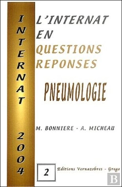 Bertrand.pt - L'Internat En Questions Réponses ; Pneumologie