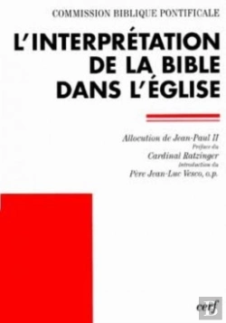 Bertrand.pt - L'Interprétation De La Bible Dans L'Église