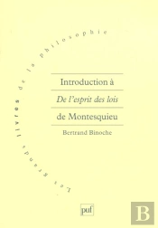 L'Introduction A De L'Esprit Des Lois Chez Montesquieu