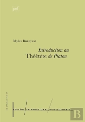 L'Introduction Au Theetete De Platon