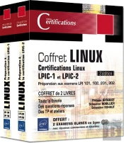 Linux - Coffret De 2 Livres - Preparation Aux Certifications Lpic-1 Et Lpic-2 (Examens Lpi 101, 102,