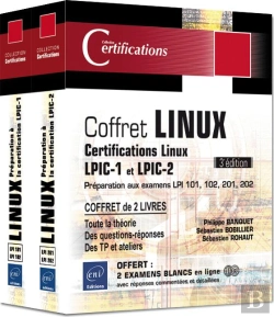 Bertrand.pt - Linux - Coffret De 2 Livres - Preparation Aux Certifications Lpic-1 Et Lpic-2 (Examens Lpi 101, 102,