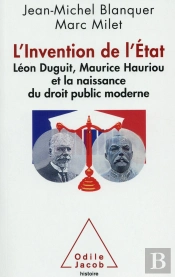 L'Invention De L'Etat Et Naissance Du Droit Public Moderne Français