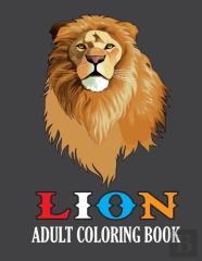 Lion Adult Coloring Book