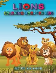 Lions Coloring Book For Kids