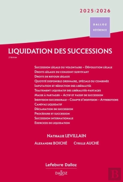 Bertrand.pt - Liquidation Des Successions (Édition 2025/2026)