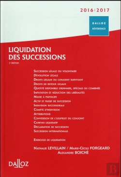 Bertrand.pt - Liquidations Des Successions (Édition 2016/2017)